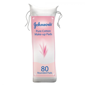 جونسون قطن للتجميل مدور 80 قرص قطن