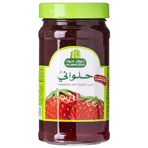 حلواني مربى الفراولة قطع 400 جرام