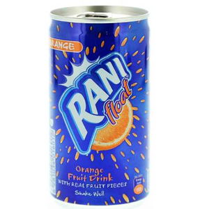 شراب راني برتقال حبيبات علب 180 مل