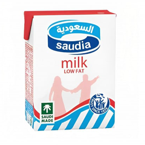 حليب السعودية قليل الدسم 200 مل