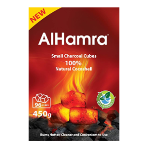 فحم الحمراء جوز الهند 450 جرام