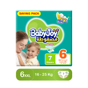 حفايض بيبي جوي مقاس ( 6 )  7 حفاض