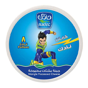 جبنة مثلثات نادك 8 قطعة 120 جرام