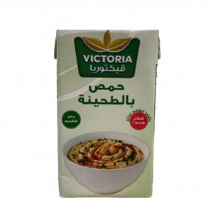حمص بالطحينة فكتوريا 48×135 جرام