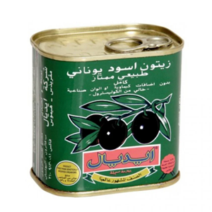 ايديال زيتون اسود يوناني 125 جرام