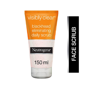 نيتروجينا فيزيبلي كلير مقشر يومي لإزالة الرؤوس السوداء 150 مل