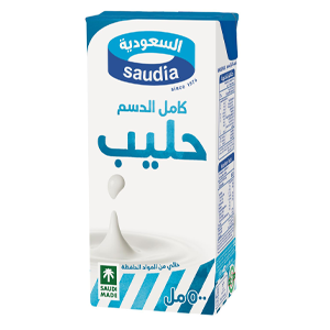 حليب السعودية كامل الدسم 500 مل