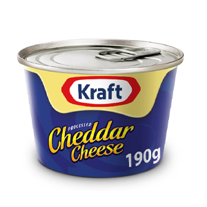 جبنة كرافت شيدر علب 190 جرام