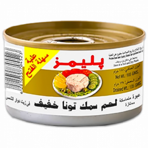 تونة بليمز خفيف زيت دوار الشمس 185 جرام